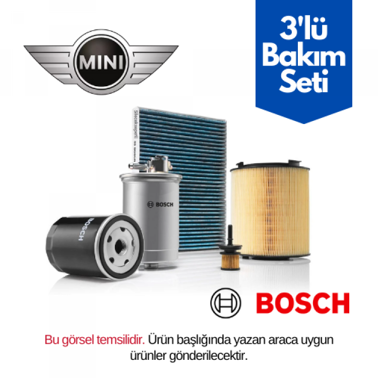 Bosch Mini Cooper One R56 Motor Yağ Bakım Seti